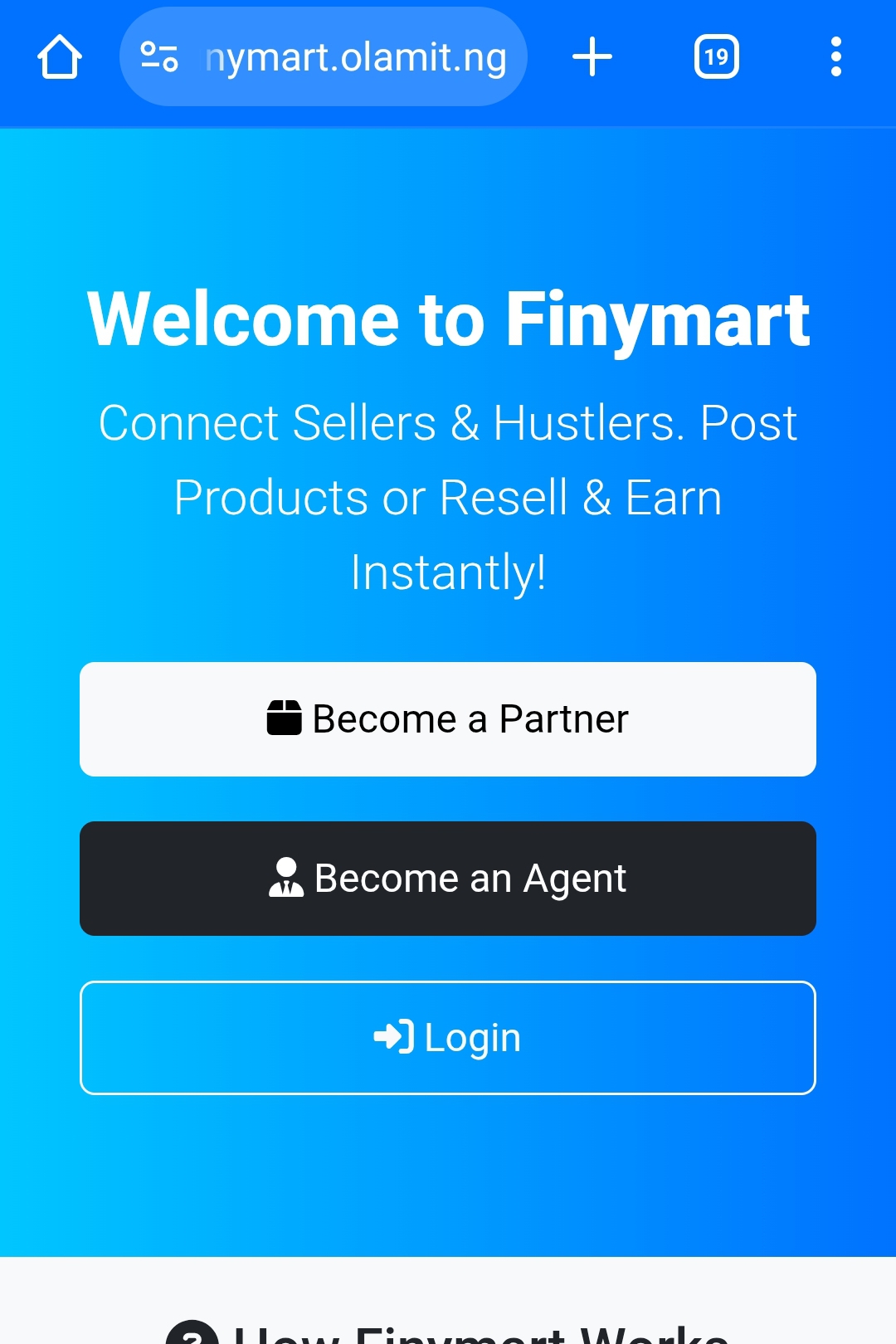Buy and sell web app project